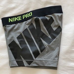 Women’s Nike Pro spandex shorts